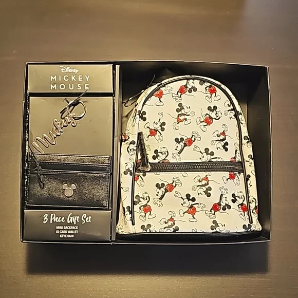 Disney | Bags | Disney Mickey Mouse 3 Piece Set With Mini  display picture 1